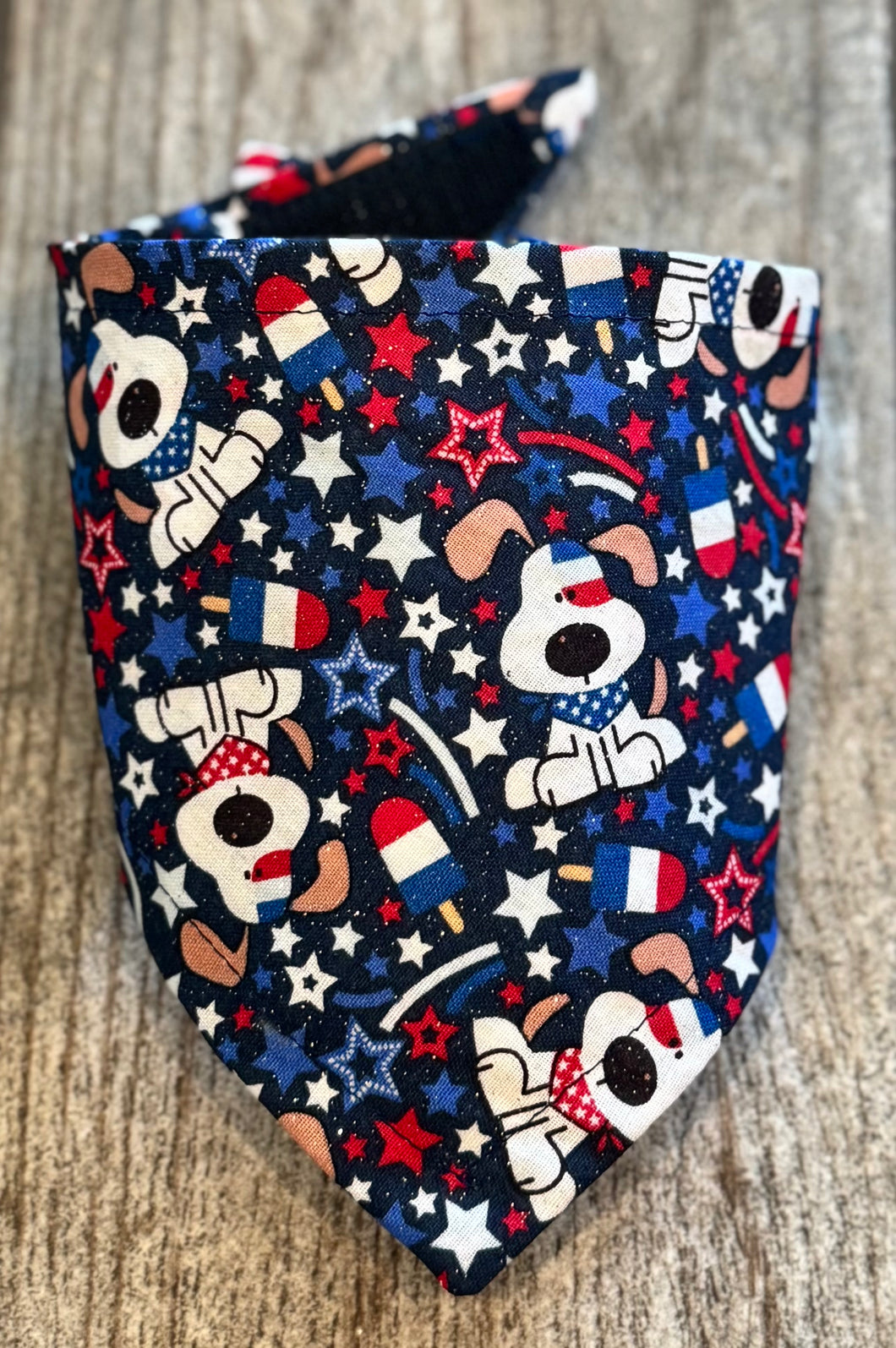 Patriotic Puppy Blue