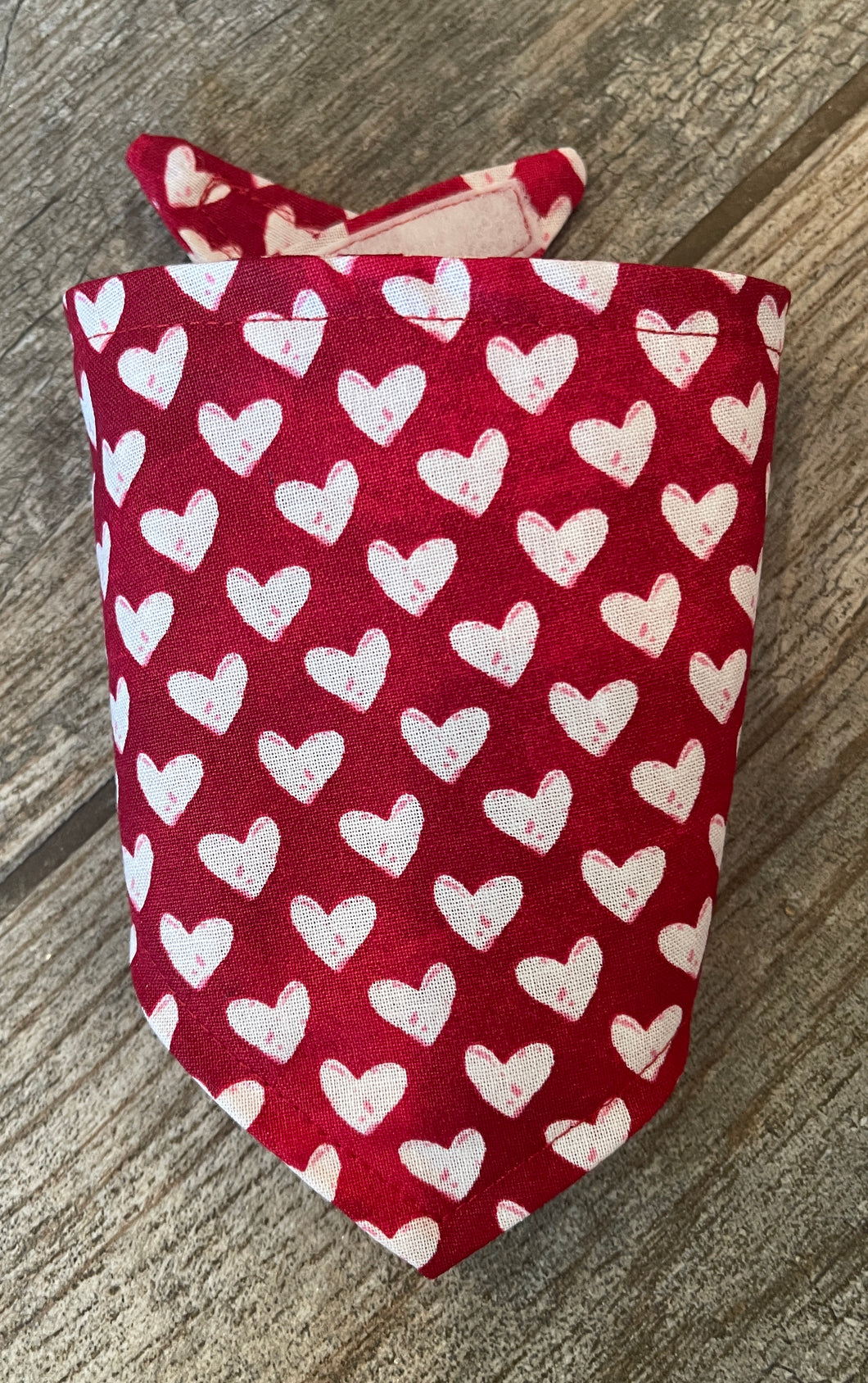 Red Valentine Heart Bandana