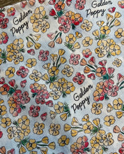 Load image into Gallery viewer, Golden Poppy Bandana
