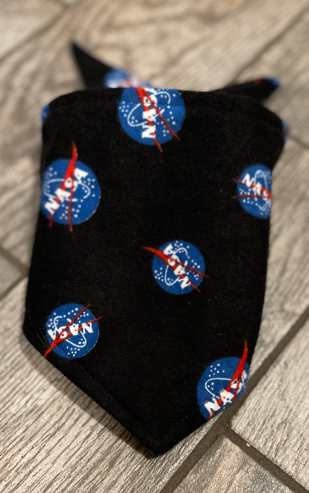 NASA Flannel Bandana