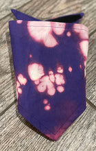 Load image into Gallery viewer, Purple Tie Dye Bandana
